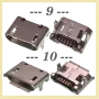 Букса  конектор USB micro  , 2/5 pin connector, снимка 6