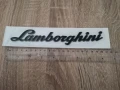 черен надпис Ламборгини Lamborghini, снимка 2
