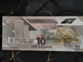 Банкнота - Тринидад и Тобаго - 10 доларa UNC | 2020г, снимка 2