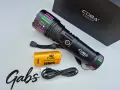 Мощен алуминиев  LED фенер COBA CB-W517 ,2000м, снимка 2