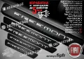 ПРАГОВЕ карбон FIAT DOBLO фолио стикери fipd1, снимка 3
