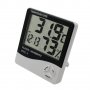 Термометър за дома 3в1 с дигитален дисплей, влагометър и часовник, снимка 5