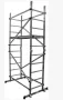 Алуминиево скеле 4м. работна височина, снимка 1
