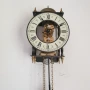Стенен часовник Hermle,задвижван от тежести, ковано желязо, снимка 3