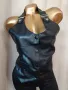 Черен кожен елек , снимка 5