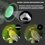Мощен ловен бинокъл NIKON 20×50 за лов птици туризъм далечни разстояния BAK-4 призма професионален, снимка 3