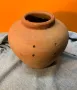 Глинена ваза 23 см.висока отвор 10см., снимка 1