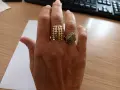 Дамски златен пръстен, снимка 6