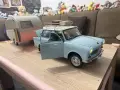 Метален модел на Трабант 601 deluxe мащаб 1:8, снимка 6
