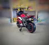 ТОП ЦЕНА!НОВО!Акумулаторен мотор Motocross RED с 12V батерия,LED светлини, снимка 5