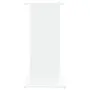 vidaXL Поставка за аквариум, бяла, 81x36x73 см, инженерно дърво, снимка 7
