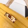 Hermes Kelly Mini yellow , снимка 3