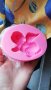 3d Приведен Ангел със сърце love в шепа силиконов молд кръщене фондан торта гипс сапун калъп пита, снимка 4