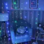 Коледна завеса от лампички , снимка 5