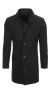 Мъжко палто черно, снимка 1 - Палта - 42542204