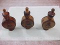 Лот от 3бр. мускала "Бъклица" от соца дървени пирографирани, снимка 7