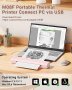Нов Преносим термичен A4 принтер Phomemo M08F Bluetooth без мастило за лаптоп и смартфон, снимка 4
