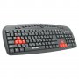 Мултимедийна клавиатура DeTech DE6087, USB, Кирилизирана, цвят черен, снимка 2