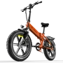 Сгъваем електрически велосипед Eletronbike OD20 – 350W, 48V, до 100 км пробег, снимка 6