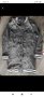 Дамско дълго дънково яке, снимка 1 - Якета - 29440516