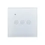 WiFi сензорен ключ за осветление - троен, бял , снимка 2