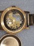 Мъжки позлатен механичен часовник Besancon - Antimagnetic-, снимка 9