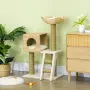 Дърво за котки PawHut с къщичка за котки, снимка 4