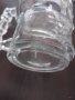 Чисто нова халба за бира череп, 500 мл от дебело 3.5 ММ прозрачно стъкло , снимка 5