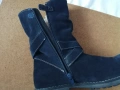 Lurchi № 38 дамски боти естествен велур в син цвят, снимка 16