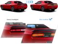 Стопове с жълти мигачи за Dodge Challenger 08-14, снимка 1