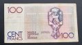 Банкнота . Белгия. 100 белгийски франка. 1982 година., снимка 2