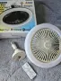 Таванен вентилатор и Led лампа Kleqop Led Socket fan lidght, снимка 1