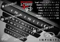 ПРАГОВЕ карбон INFINITI QX фолио стикери inpqx, снимка 6