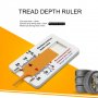 Дептометър-дълбокомер за гуми за автомобил-ван-мини ван-джип-кола-бус и др., снимка 5