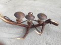 Баварски полилей от еленов рог уникат, снимка 15
