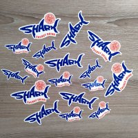 Стикери ШАРК SHARK лист А4 - 17 бр общо Sticker, снимка 1 - Аксесоари и консумативи - 29797620