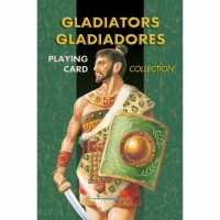 карти за игра LOSCARABEO GLADIATORS нови Тесте карти за игра декорирани с дизайн вдъхновен от бойцит, снимка 1 - Карти за игра - 29361448