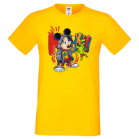 Мъжка тениска Mickey Teenager Подарък,Изненада,Рожден ден, снимка 10 - Тениски - 36577773