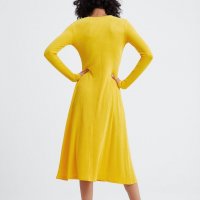 Zara нова жълта рокля, снимка 6 - Рокли - 37982301