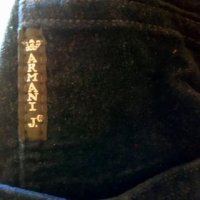 Оригинален Armani Jeans, синьо кадифе, размер 28, снимка 10 - Дънки - 34187672