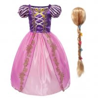 Рокля на Рапунцел+ подарък коронка! Аксесоари,обувки!, снимка 6 - Детски рокли и поли - 29031271