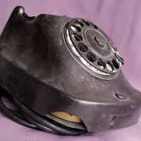 ретро бакелитов телефон, снимка 4 - Антикварни и старинни предмети - 42301577