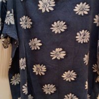Блуза с къс ръкав, 100% памук, М, снимка 11 - Тениски - 42205913