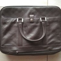 Бизнес пътна чанта лаптоп таблет MELVIN, тъмно кафява , снимка 5 - Чанти - 33897004