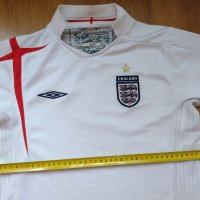 England / Umbro - футболна тениска на Англия за ръст 158см., снимка 6 - Детски тениски и потници - 42483287