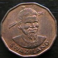 1 цент 1975 FAO, Свазиленд, снимка 2 - Нумизматика и бонистика - 12017572