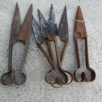 Стари ножици за вълна+маркировка, снимка 1 - Антикварни и старинни предмети - 30922922