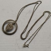 Сребърна висулка, снимка 1 - Колиета, медальони, синджири - 30934688