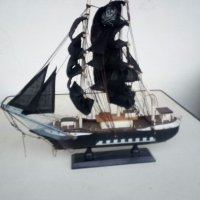 Дървен кораб, снимка 1 - Антикварни и старинни предмети - 34956421