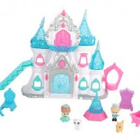 Детски комплект - Замък Замръзналото кралство, снимка 7 - Кукли - 29530321